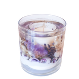 Lavender Soy and Gel Wax Botanical Candle